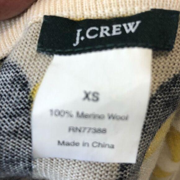 J Crew long sleeve cardigan sweater size x small - Picture 6 of 6